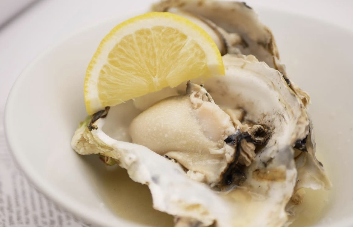 牡蠣のコンフィ